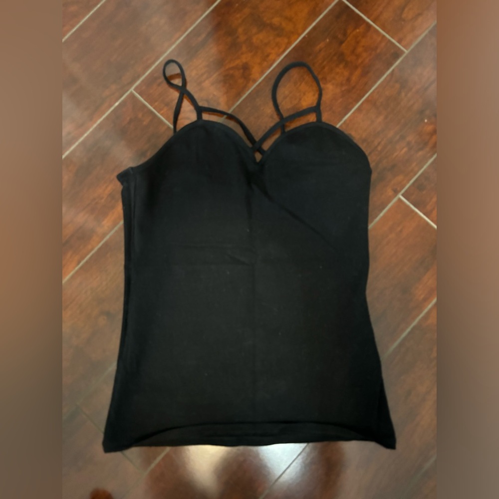 Black Strappy Top